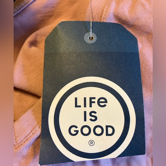 Life Is Good Pink Short Sleeve Tee - Picture 4 of 9